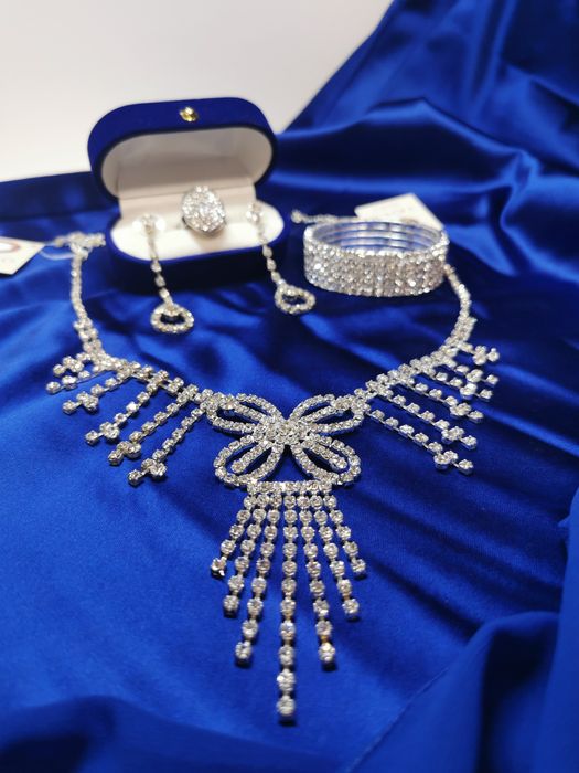 Набор свадебных украшений для невесты, бижутерия ТЮСО