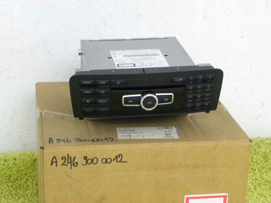 radio nawigacja mercedes b 246 e 212 nówe oryginał