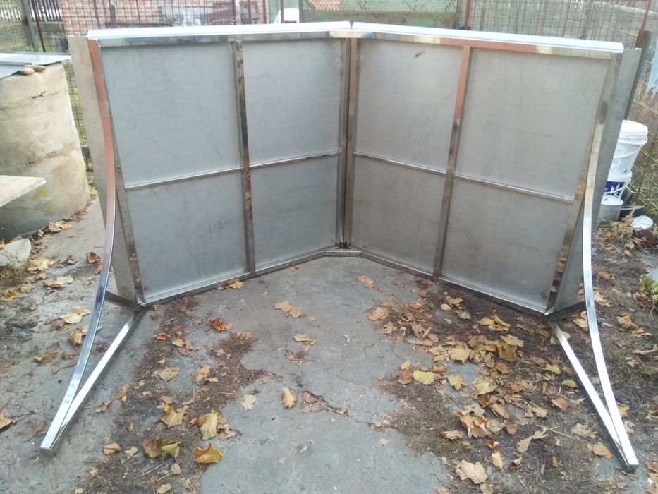 Продам козирьок з нержавіючої сталі