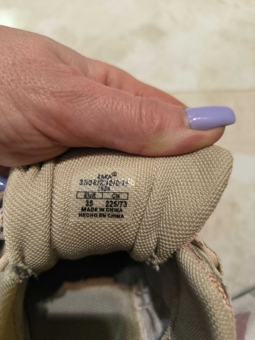 Кросівки Zara 35 розмір