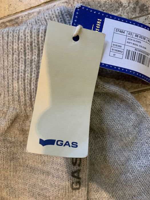 GAS мужкие теплые перчатки XL (made in Italy)