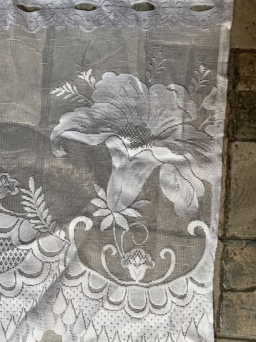 Тюль на двері б/у