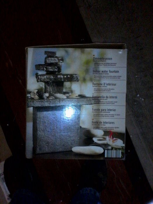 Pela melhor oferta Fonte de água eléctrica relaxante "NOVA"