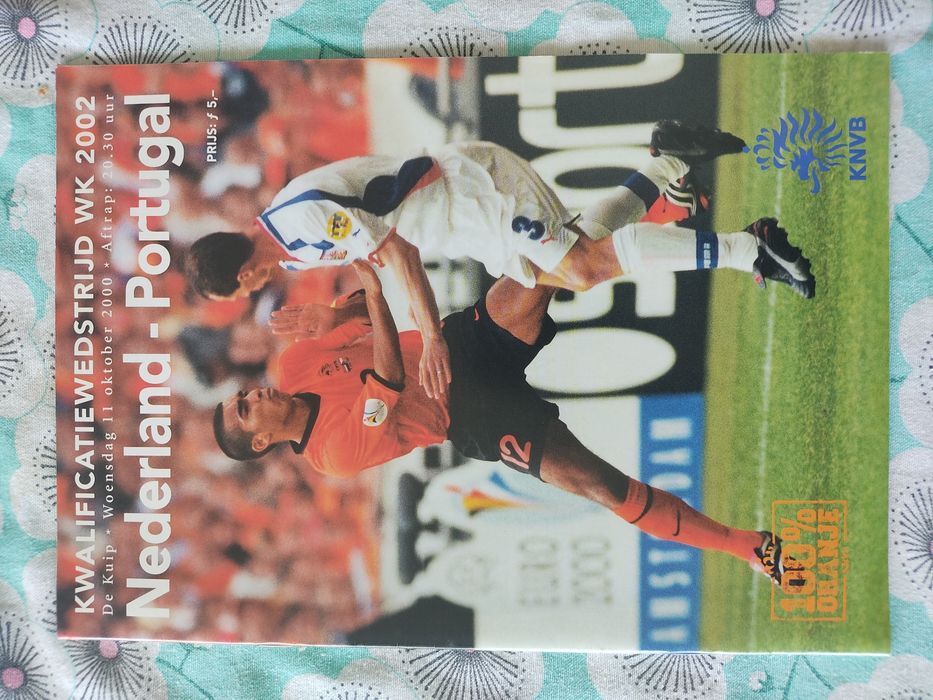 Programa oficial Holanda Portugal 2000