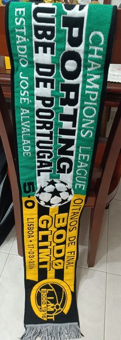 Cachecol Sporting 5 Bodo 0
