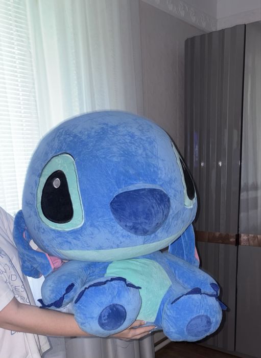 М’яка іграшка Стіч (Stitch) ручної роботи, велика плюшева іграшка