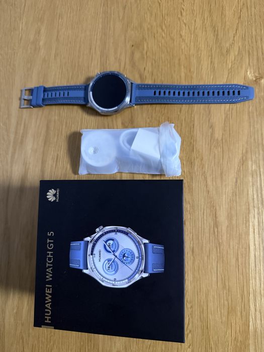 Smartwatch Huawei Watch GT 5 46mm Niebieski Gwarancja