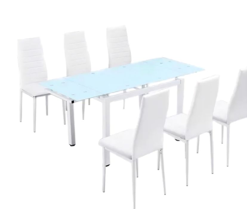 Vendo mesa extensível de vidro