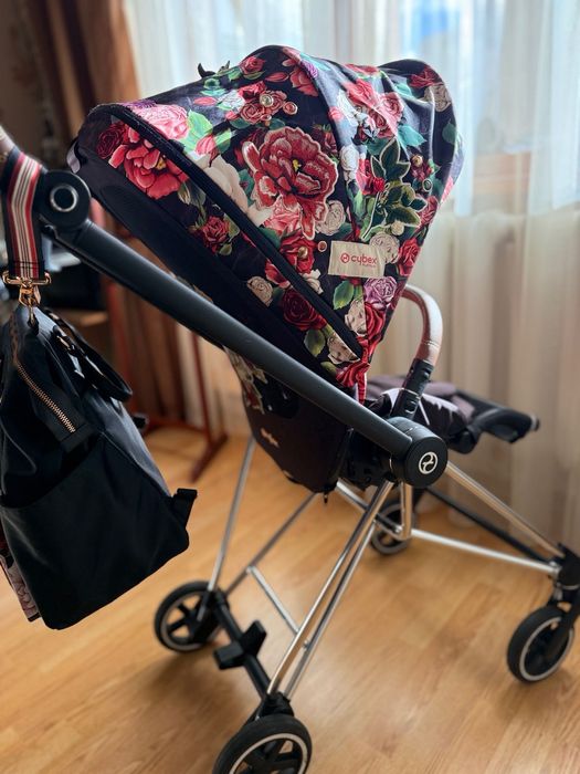 Продаю прогулянкову коляску Cybex Mios 4.0-Chrome Brown + Blossom Dark