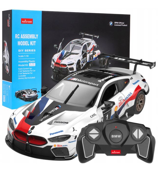 Komunia NOWY Zdalnie sterowany BMW M8 do składania ORYGINALNY