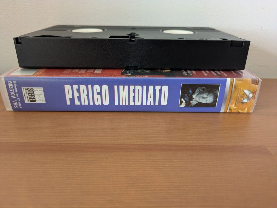 VHS " Perigo Imediato " 1994 (Opt. Estado)