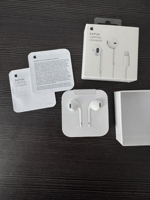 Оригінал Earpods Lightning / type c навушники провідні з мікрофоном для айфона