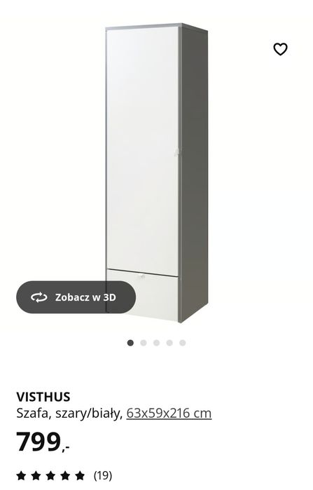 Szafa Ikea VISTHUS