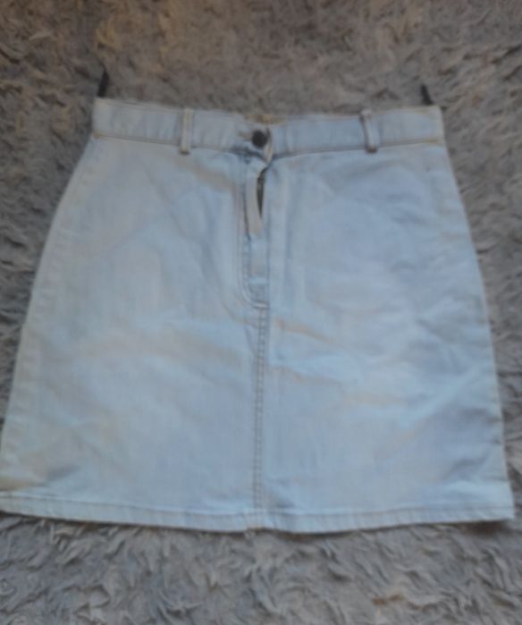 Spódnica mini jeans roz xl ale to s/m