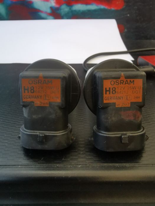 2 lâmpadas h8 osram 5€