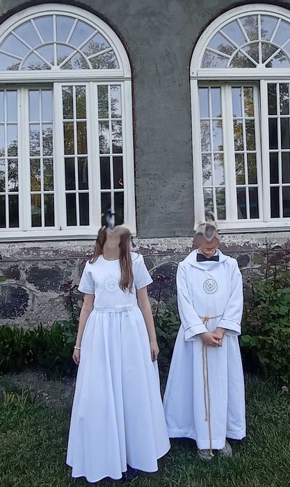 Alba chłopięca długa