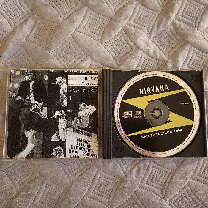 CD Nirvana ao vivo em San Francisco