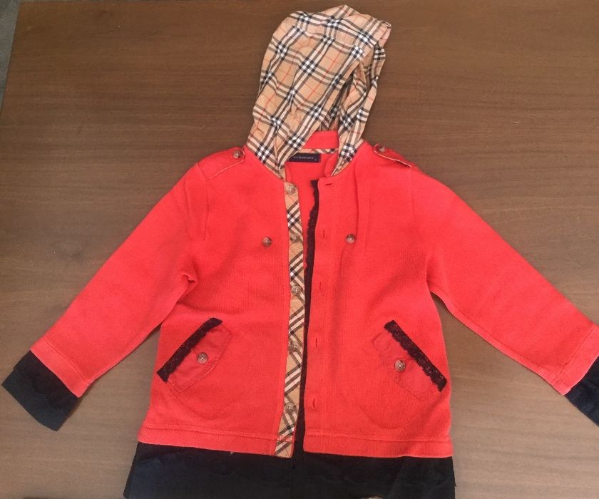 Conjunto casaco e calças Burberry
