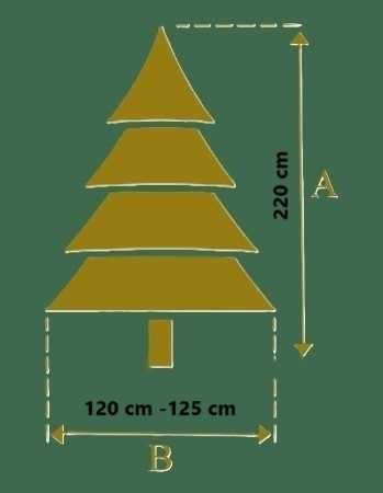 Choinka Sztuczna Sosna LUX 160 cm gęsta model 2025-producent
