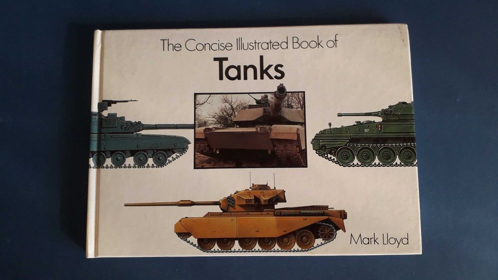Livro The Concise Illustrated Book of Tanks - Bom Estado