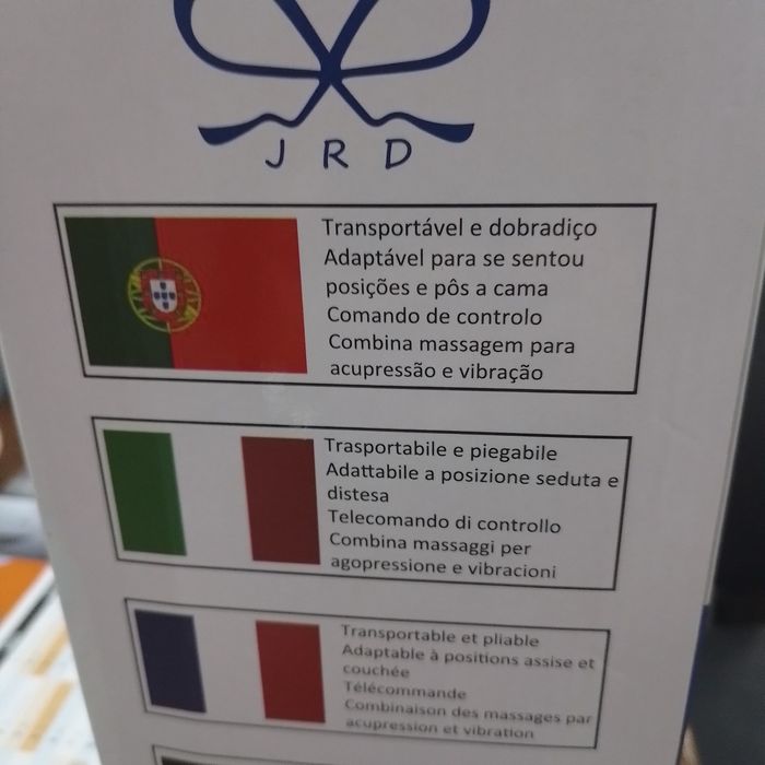 Masajador novo nunca foi usado.
