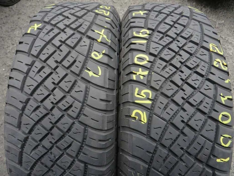 215/70 R16 100T General GrabberAT M+S 2штуки 2022 рік Шини б/у