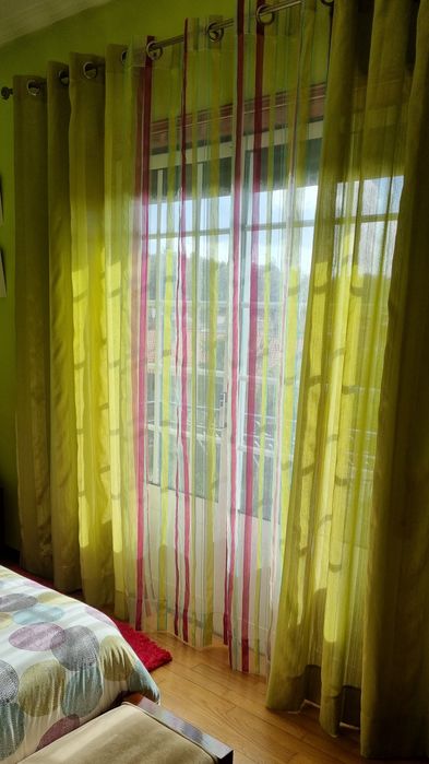 Conjunto de 3 Cortinas