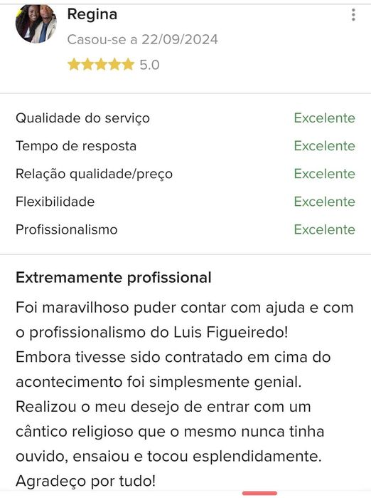 Saxofonista para todo o gênero de Eventos