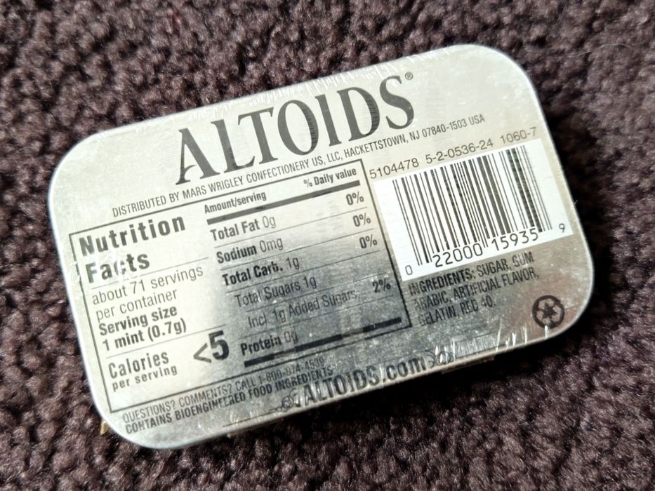 Miętówki ALTOIDS o smaku Cinnamon