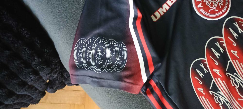 Umbro Ajax Amsterdam ABN AMRO – oryginalna koszulka vintage M