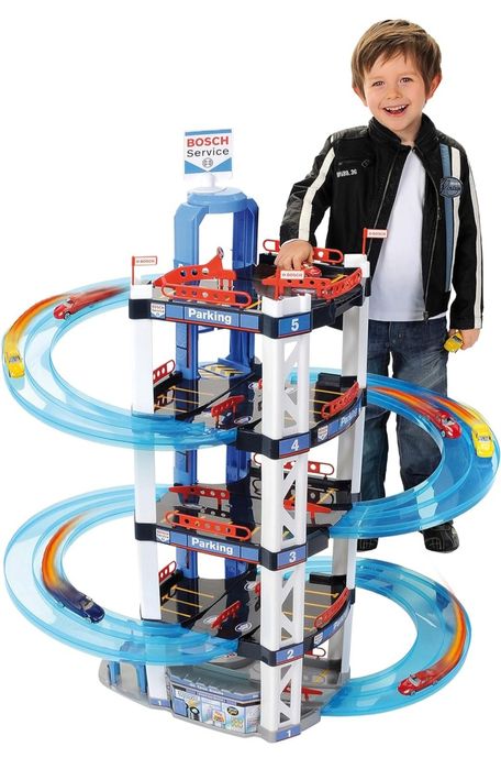 Pista garagem Bosch car service Theo Klein