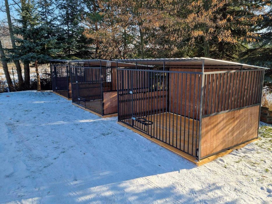 Klatki i kojce dla psów np.4x2m
