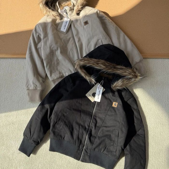 Куртка Carhartt з хутром | куртка кархартт jacket