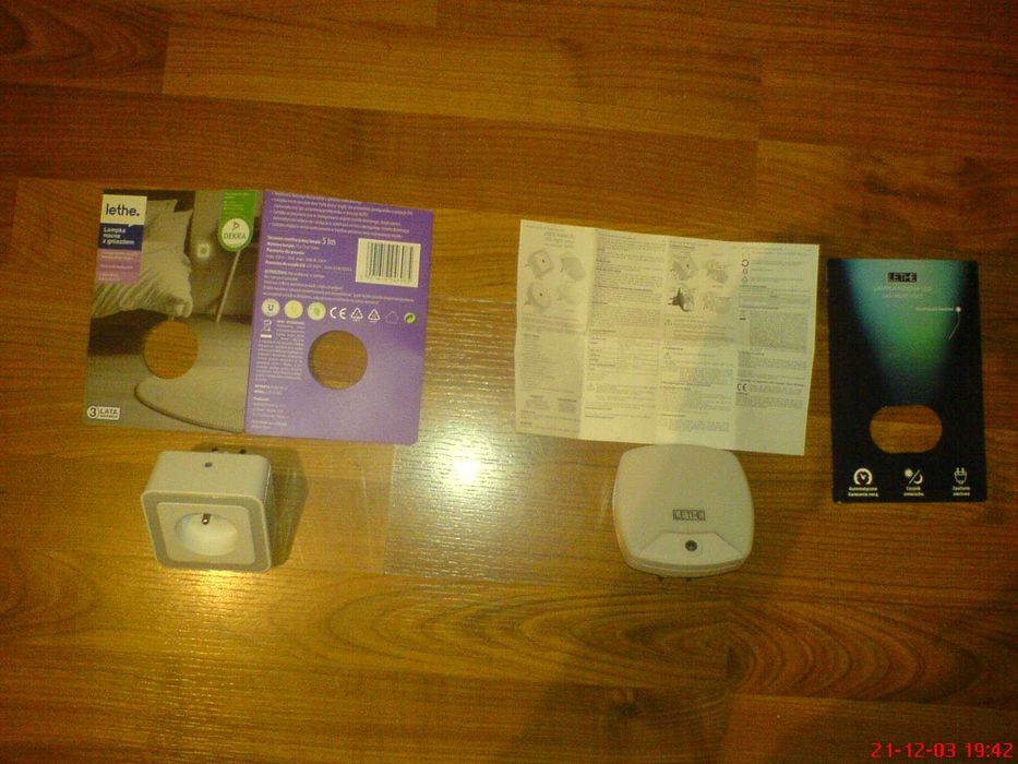 Lampka Nocna LED gniazdo lub bez czujnik światła dziennego/zmierzchu