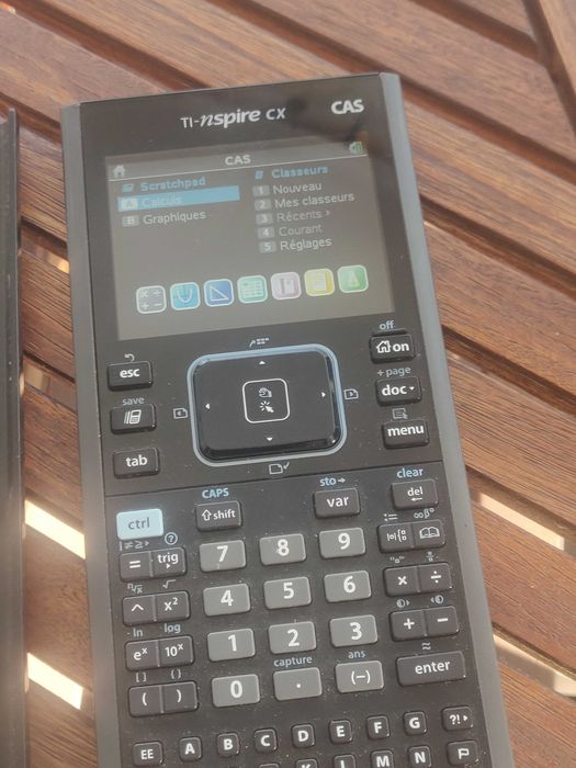 Calculadora texas t1 - nspire cx cas