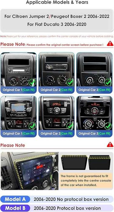 Radio samochodowe system Android 13 9-calowy 8rdzeniowy ekran dotykowy
