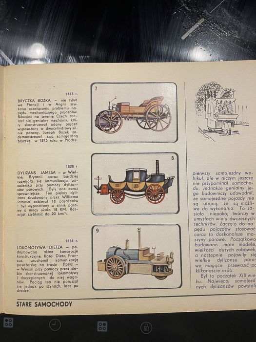 Ilustracje samoprzylepne - Stare samochody, Polskie samochody, Ptaki