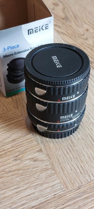 Pierścienie pośrednie makro do Canona jak nowe