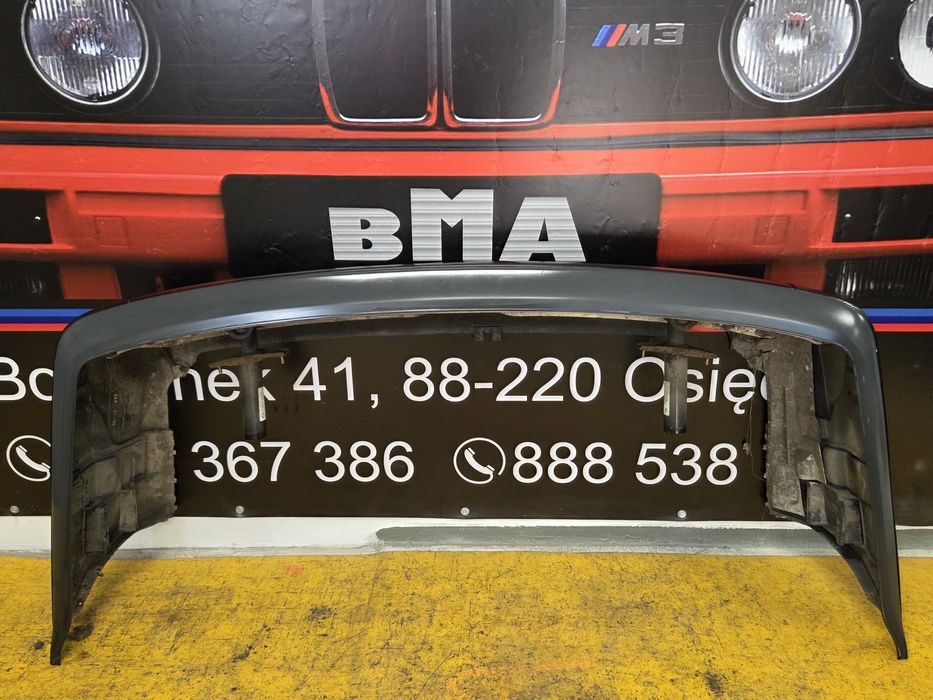BMW E36 Zderzak Tył Tylny Przedlift Nie Malowany Kompletny BDB Stan