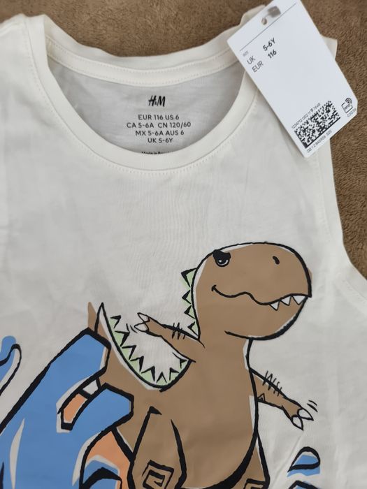 Хлопковый костюм на мальчика летний hm