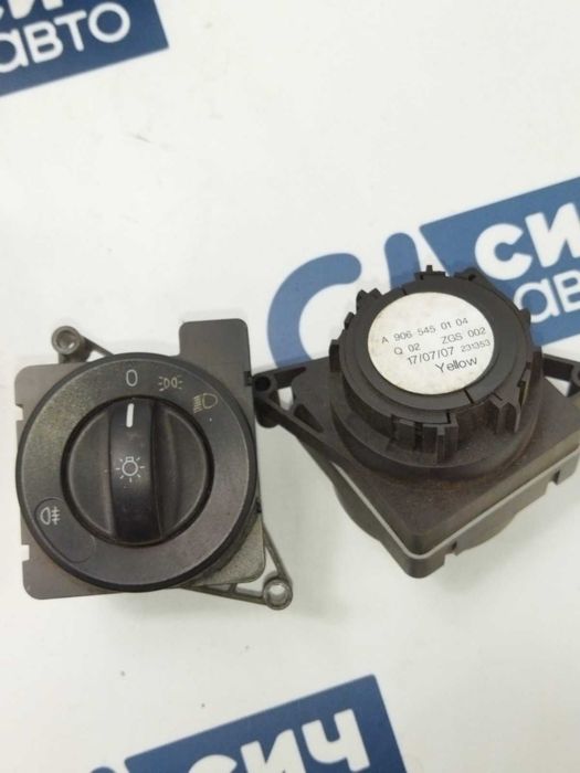 Блок управления светом Спринтер 906 переключатель света фар Крафтер