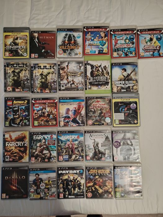 Konsola ps3 slim 500 GB + pady+move+kamera+gry