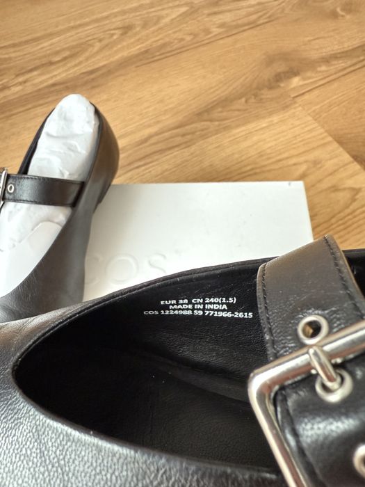 COS Балетки шкіряні мері джейн