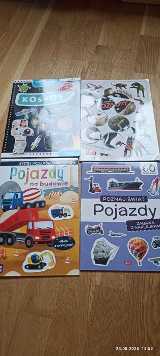 Zestaw książeczek edukacyjnych