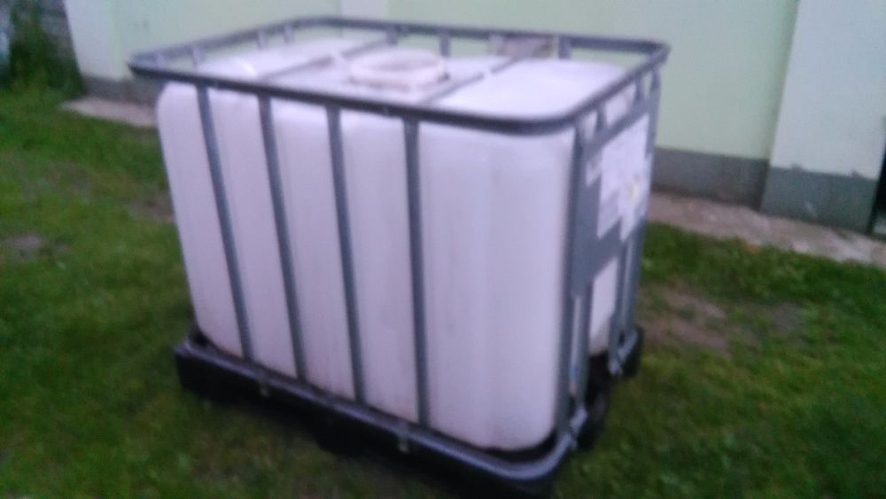 zbiornik, pojemnik 1000 l ,600 l , 800 l mauzer na wodę, ryby, paliwo