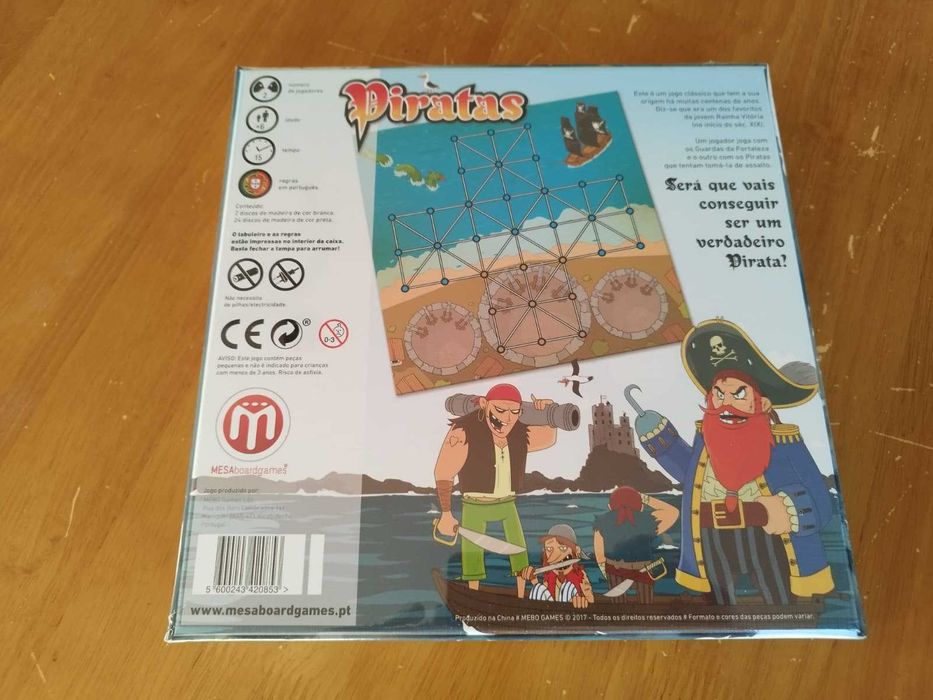 Jogo de Tabuleiro Piratas (Mebo Games)