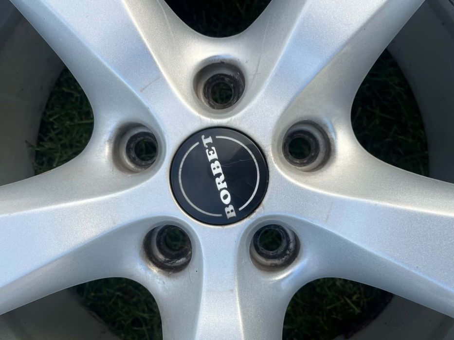 Komplet felg Borbet 17" VW Audi Skoda Seat