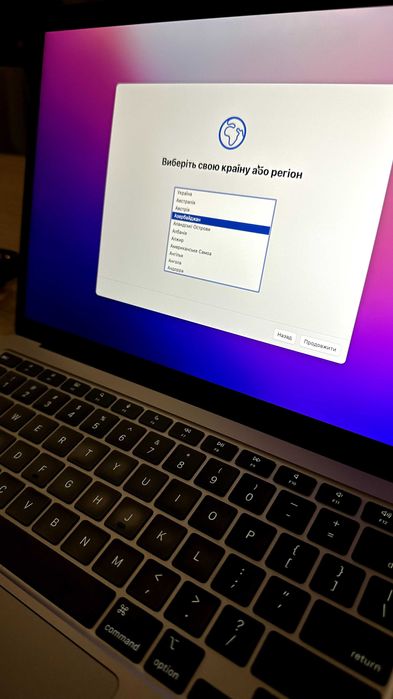 Macbook Air M1 8Gb 256Gb