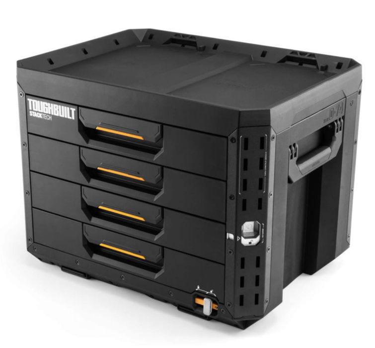Ящик TOUGHBUILT StackTech з 2, 3, 4 висувними шухлядами
