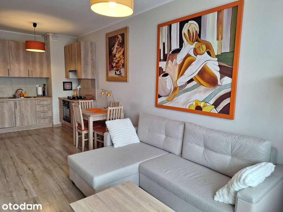 Nowoczesne 40 m2. Balkon. Garaż. Dużo miejsca do przechowywania.